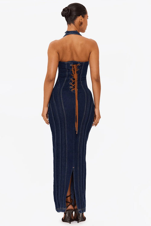 CURVE MAXI DRESS