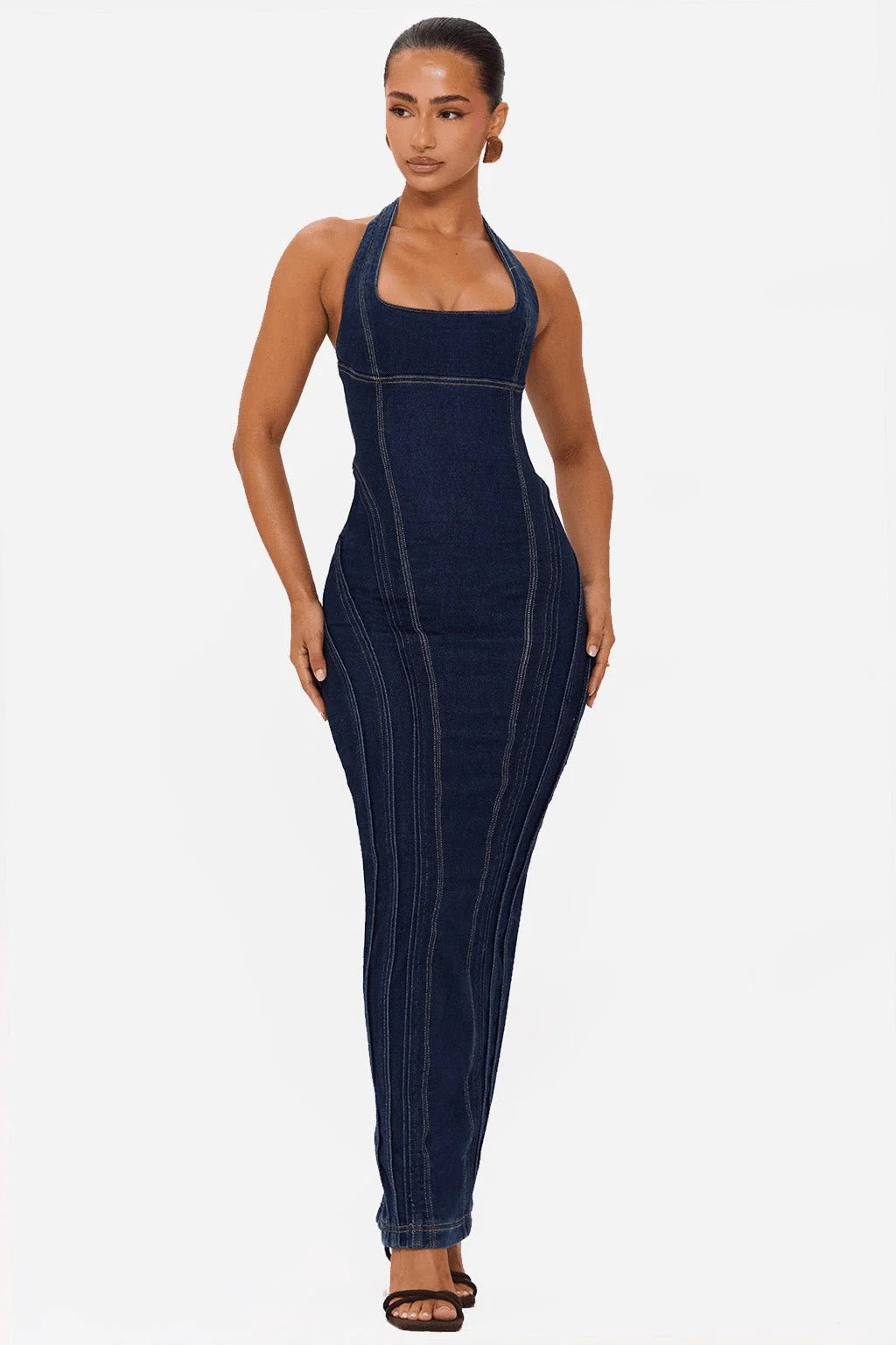 CURVE MAXI DRESS